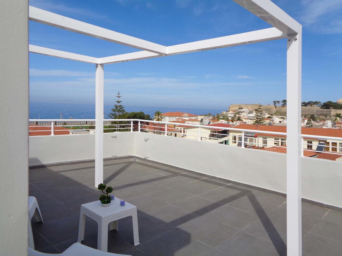 Castle & Sea View Apt Rethymno  Exterior photo