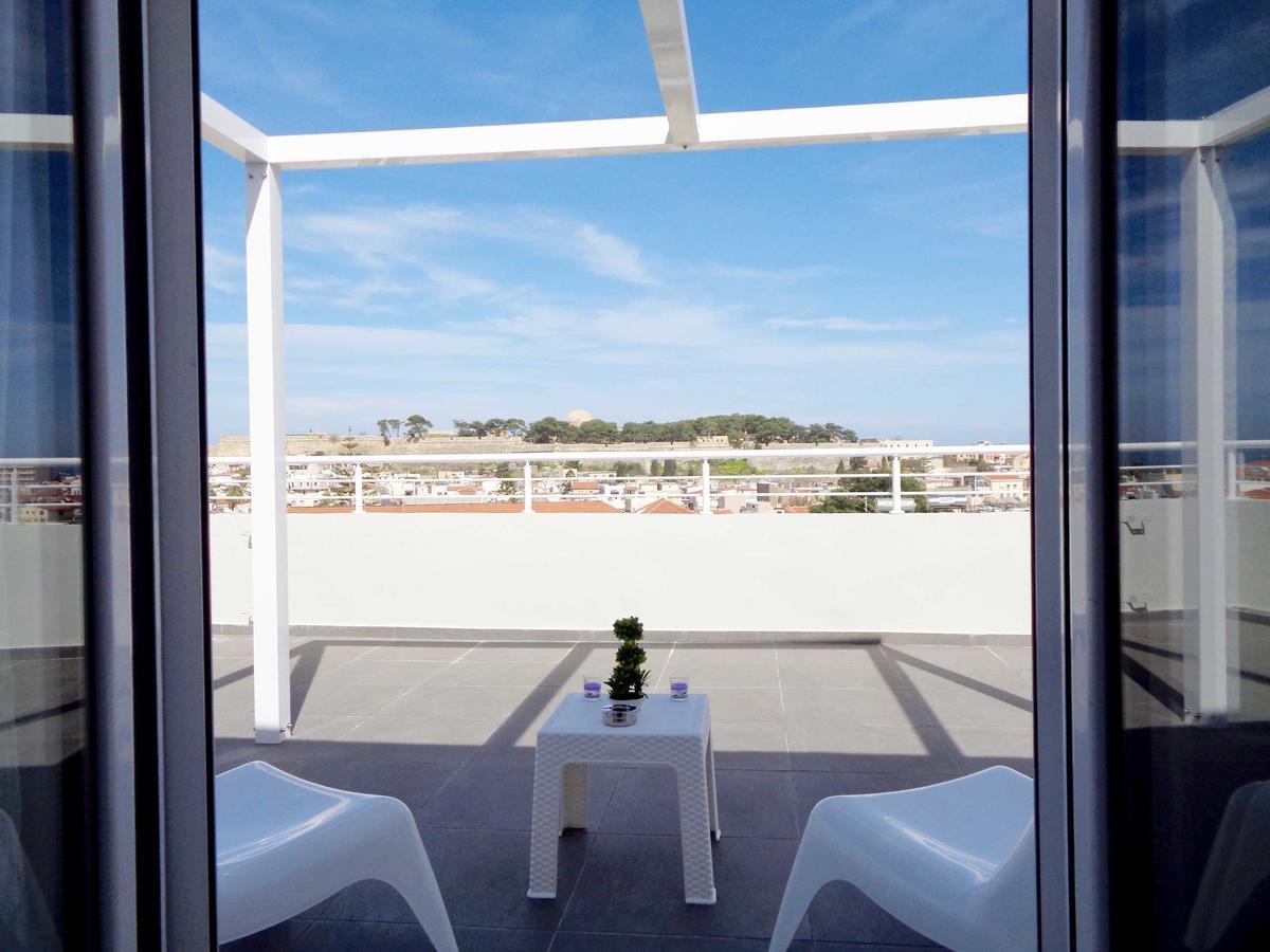Castle & Sea View Apt Rethymno  Exterior photo